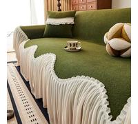 Premium PetFriendly ScratchResistant Sofa CoverOnePiece Slipcover with Skirt Full Coverage Couch Protector for Living Room Machine Washable 180x260cm Design