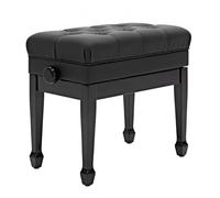 Premium Piano Stool with Storage by Gear4music