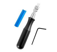 Premium Piano Tuning Set with Adjustable Angles Needle Comfortable Grip for Precisions Durability Rubber Grip Tuning Handle