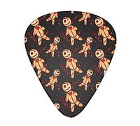 Premium Picks (12 Pack) For Electric Guitar, Acoustic Guitar, Mandolin, And Bass, Abalone, Medium (Halloween goth gothic voodoo doll)