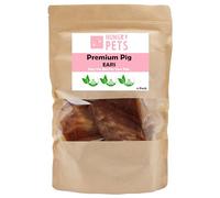 Premium Pig Ears, Dog Treat, 4 Pack