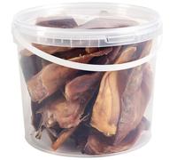 Premium Pig Ears Dog Treats, 5L Tub