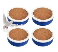 Premium Pigeon Nesting Bowl Set of 4 with Comfort Mat | Durable Bird Breeding Nest and Stable Egg Pond System for Passenger Pigeons, Doves, Quail and