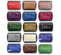 Premium Pigment Ink Pads - Set of 15 pads