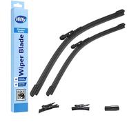 Premium Pinch Tab Windscreen Wiper Blades fits BMW 1 Series Hatchback 2011 Onwards - 22" & 18" Front Set, All-Season Performance, Streak-Free, Easy Fit