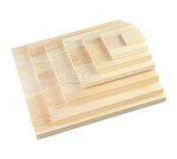 Premium Pine Wood Sheets for DIY House & Aircraft Models - 3mm/5mm/8mm Thick Craft Boards for Hobbyists and Professionals(10pcs 250mm x 50mm x 5mm)