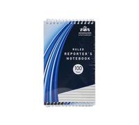 Premium Pink & Blue 100 Page Spiral Bound Reporter's Notebook - 50gsm Assorted Color (1 Pc.) - Lightweight & Durable Design - Perfect For Journalists, Students & Professionals