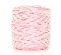 Premium Pink Macrame Cord, 200 m / 656 ft of 3 mm Thick Natural Cotton Thread Yarn Macrame Rope for Wall Hangings, Plant Hangers, DIY Crafts, Home Decorations, Gift Wrapping (Reel)