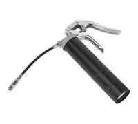 Premium Pistol Style Screw-Type Grease Gun With Vacuum Suction And Flexible Extension Tube