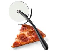 Premium Pizza Cutter Stainless Steel Pizza Wheel- Taylors Eye Witness, Great Go-to Kitchen Gadget, with Sturdy Zinc Aluminum Construction with Matt Black Colouring.