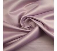 Premium Plain Smooth Heavy Matt Duchess Bridal Satin Fabric Wedding Dress 58" (1 Metre, Dusty Lavender 7691)