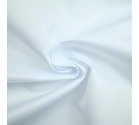 Premium Plain Smooth Heavy Matt Duchess Bridal Satin Fabric Wedding Dress 58" (1 Metre, Pure White 7681)