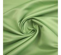 Premium Plain Smooth Heavy Matt Duchess Bridal Satin Fabric Wedding Dress 58" (Sample (10cm x 10cm), Light Green 7697)