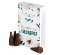 Premium Plant-Based Backflow Incense Cones - Sandalwood Aroma