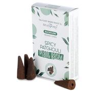 Premium Plant-Based Backflow Incense Cones - Spicy Patchouli