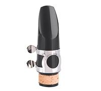 Premium Plastic Clarinet Mouthpiece with Cover and Clamp, Replacement Clarinet Mouthpiece Accessory, Durable Plastic Clarinet Head for Student and Beginner Musicians