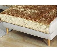Premium Plush Sofa Cover Beige & Gray 90x180cm Soft Couch Protector Stylish Cushion Towel Durable Fabric Washable Fits Most Sofas 1 Piece