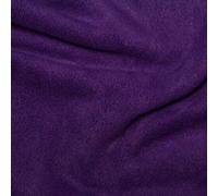Premium Polar Fleece Fabric Material by The Metre 30 Plain Colours 149cm Wide (Purple) (Half METRE - 50 x 150cm)