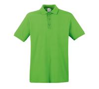 Premium Polo Pique Fruit of the Loom T Shirts Top 100% Cotton UK Sizes S-3XL
