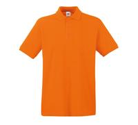 Premium Polo Pique Fruit of the Loom T Shirts Top 100% Cotton UK Sizes S-3XL