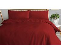 Premium Polycotton Duvet Cover Sets Elegant Designs:Super King/ Rouched Pleat / White