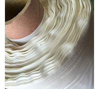 Premium Polycotton SHEETING - 240cm / 94" Wide Sold Per Metre * Plain Bed Fabric (10m) (Ivory SHEETING - 240 cm Wide)