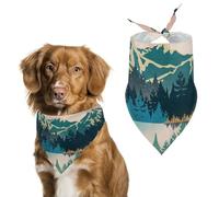 Premium Polyester Dog,Cat Bandana,Pet Scarf- Stylish Triangle Bandana, Soft & Breathable, Fade-Resistant - Perfect for Daily Wear, Parties, Weddings, Travel & Photoshoots