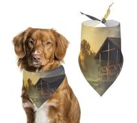 Premium Polyester Dog,Cat Bandana,Pet Scarf- Stylish Triangle Bandana, Soft & Breathable, Fade-Resistant - Perfect for Daily Wear, Parties, Weddings, Travel & Photoshoots