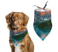 Premium Polyester Dog,Cat Bandana,Pet Scarf- Stylish Triangle Bandana, Soft & Breathable, Fade-Resistant - Perfect for Daily Wear, Parties, Weddings, Travel & Photoshoots