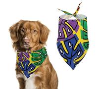 Premium Polyester Dog,Cat Bandana,Pet Scarf- Stylish Triangle Bandana, Soft & Breathable, Fade-Resistant - Perfect for Daily Wear, Parties, Weddings, Travel & Photoshoots