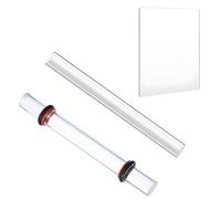 Premium Polymer Clay Crafting Kit with Dual Acrylic Rollers and Sculpting Board for DIY Art Projects