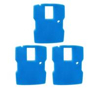 Premium Pond Fan Filter Spongiform 3Pcs Set Pitfalls Sediment Maintains Optimal Stream 660GPH Rating Polyurethane Spume Pond Filter