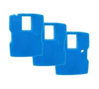 Premium Pond Fan Filter Spongiform 3Pcs Set Pitfalls Sediment Maintains Optimal Stream 660GPH Rating Polyurethane Spume Pond Filter