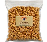 Premium Pond Sticks - 1.2kg /Approx 10L | Floating Fish Food | Pond Fish Food Sticks | For Koi & All Pond Fish | Trusty Pet Supplies