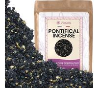 Premium Pontifical Incense 250g - Pure Grain Resin for Spiritual Awakening - Perfect for Cathedrals, Monasteries, and Personal Use Granules for Church and Spirituality