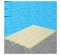 Premium Pool Drain Overflow Grates - Versatile Shower, Sewer, Driveway & Gutter Gratings, Bone Color, 25x100CM, Set of 5 for Superior Drainage in Homes & Businesses