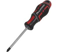 PREMIUM Pozi 1 x 75mm Screwdriver - Ergonomic Soft Grip - Magnetic Tip Driver