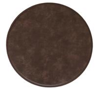 Premium PU Leather Round Chair Cushion - Non-Slip High Stool Pads, 45cm - Comfortable Dining Chair Cushion, 1/2/4 Packs Available (Brown)