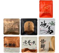 Premium Pu'er Tea Assortment - 7g/packet, Pu-erh, White, and Ripe Tea Cakes In 7 Different Flavors - Perfect for Travel (20)