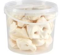Premium Puffed Pig Snouts Dog Treats, 5L Tub