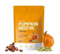 Premium Pumpkin Seed Oil Soft Capsules - 300 Count (1000mg per Serving) - Hair, Urinary, Bladder & Prostate Support - Rich in Essential Fatty Acids & Plant Sterols - Non-GMO