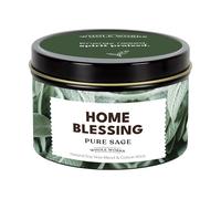 Premium Pure Sage Home Blessing Candle | Natural Soy Wax & Cotton Wick | Phthalate-Free Scent | Paraffin-Free | 35 Hour Burn Time | House Clearing & Negativity Protection
