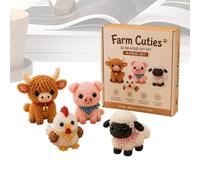Premium PVC Animal Beadwork Crafting Set - 200g Lightweight Miniature Jewelry Making Kit | Engaging Fine Motor Skills Development Project for Classrooms, Parties, and Family Activities