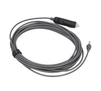 Premium PVC Satellite Power Cord, Cable for DC to Cigar Lighter, Water Resistant, for Cars, Trucks, Boats, Easy Plug and Unplug, Stable Connection, Wet Environments (7m)