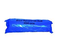 Premium Quality Anti Bacterial Disposable Aprons on a Roll Pack of 200 Blue 69cm x 117cm | Perfect for Everyday USE for Shops, Work Place, Hair Dresser, Catering, Clinic MULTI PURPOSE USE FOR ALL