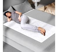 Premium Quality Bed Pad, Quilted, Waterproof, and Washable, 34" x 52" The Best Underpad Sheet Protector for Children or Adults with Incontinence (2-Pack)