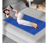 Premium Quality Bed Pad, Quilted, Waterproof, and Washable, 34" x 52" The Best Underpad Sheet Protector for Children or Adults with Incontinence (34x52 Inch (navy))