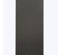 Premium Quality Black Outline Letter/Number Sticker Sheet - Self Adhesive Birthday Card Embellishment (Traditional Letters)