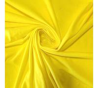 Premium Quality Cotton Single Jersey Baby Grow Soft Knit Fabric Material 58" (Canary Yellow)