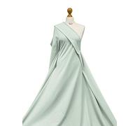 Premium Quality | French Terry Fabric | Cotton Elastane Blend |4 Way Stretch Material | Oeko-TEX® Certified | Fabriques (Mint, 8" X 8" Sample)